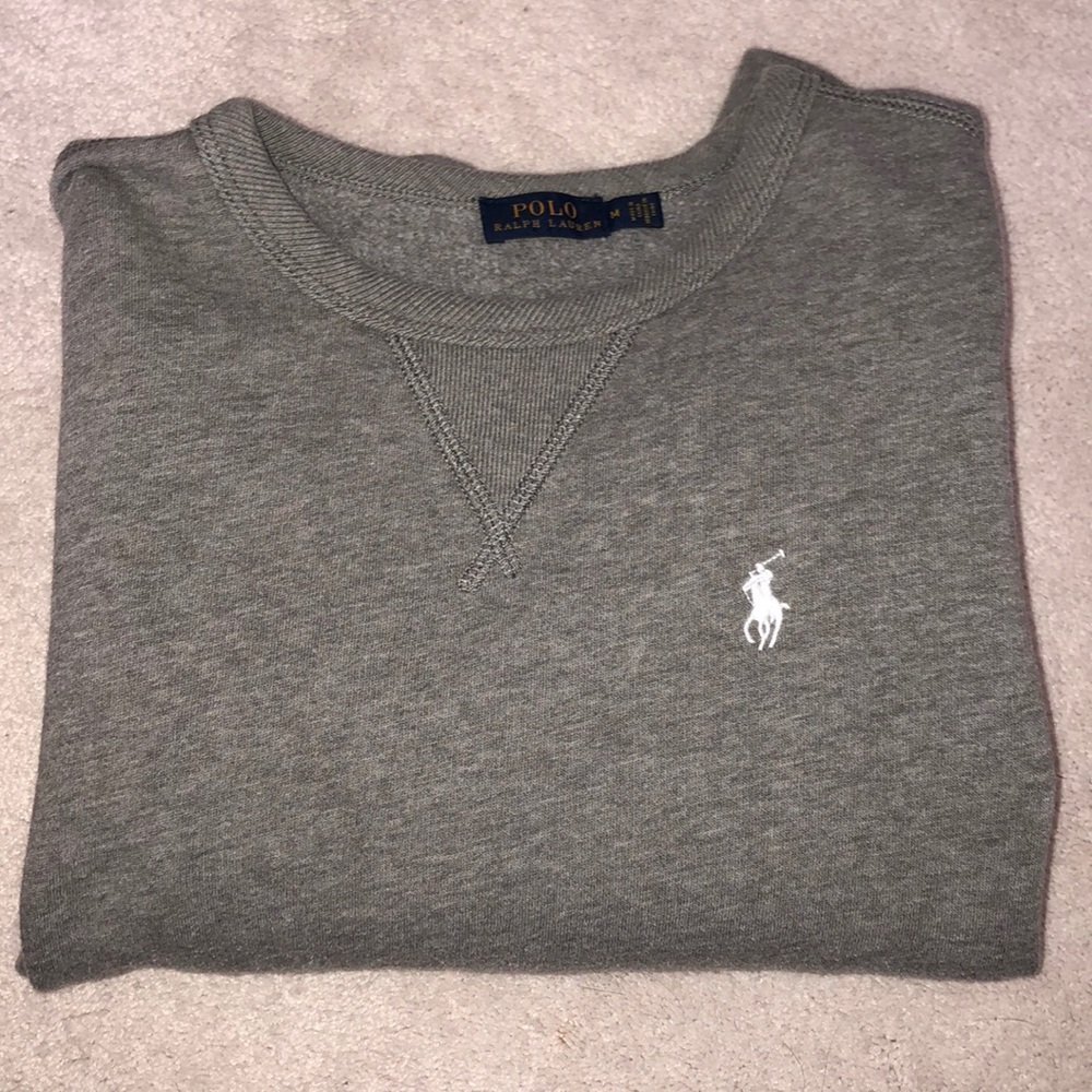 grey and white ralph lauren